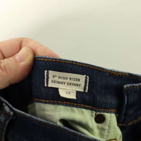 Madewell 9" High Riser Skinny Skinny Jeans size 26 - Picture 11 of 12